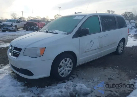 2016 Dodge Grand Caravan Se from USA, damaged, VIN 2C4RDGBG7GR106315